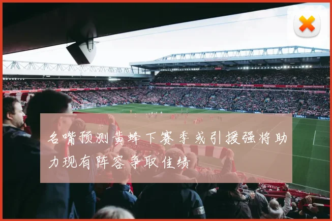 名嘴预测黄蜂下赛季或引援强将助力现有阵容争取佳绩
